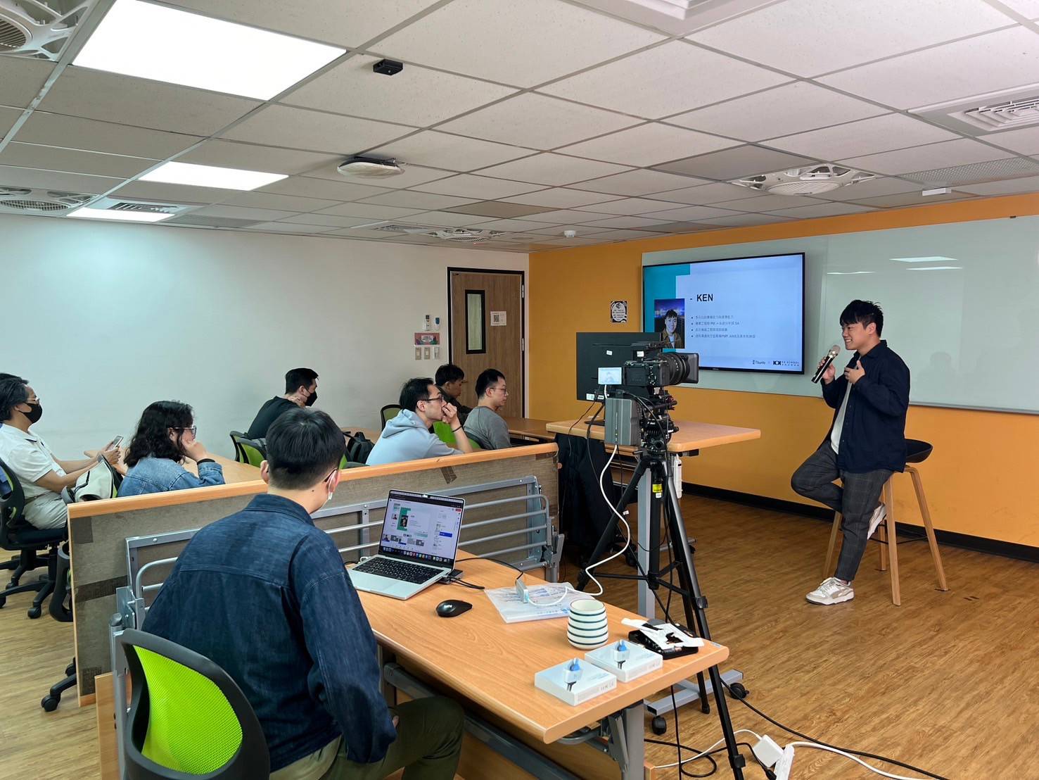 Ken Liao 職涯分享會講師照